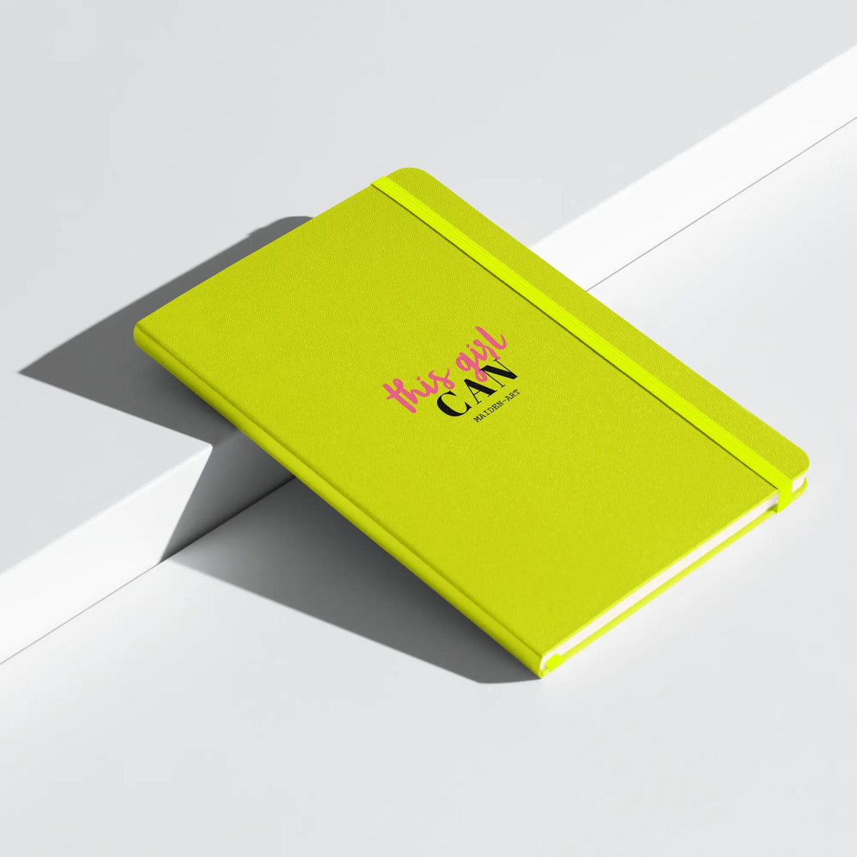 This Girl Can Hardcover bound notebook - JournalBook - stationery